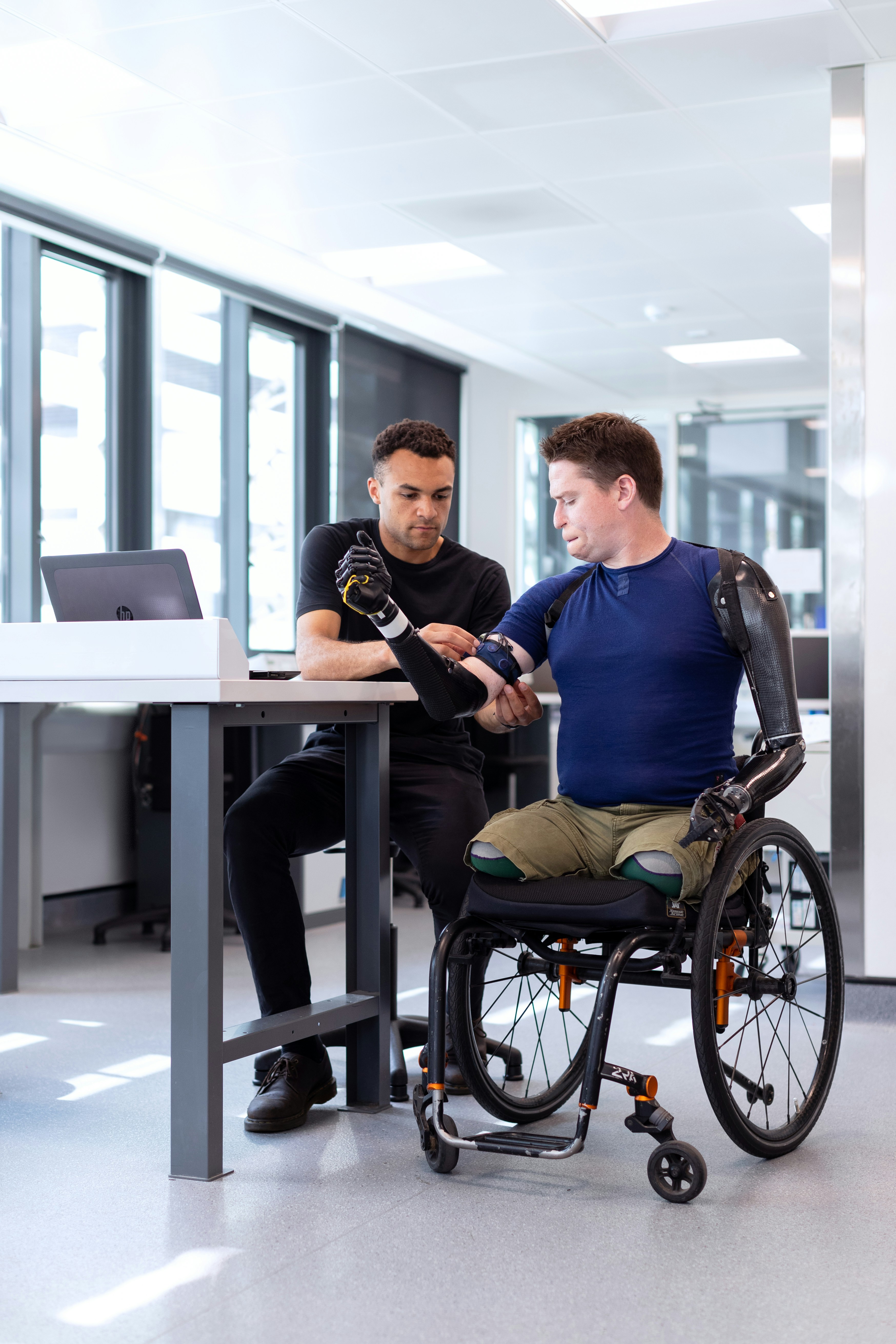 NDIS services in Canberra - Person in wheelchair demonstrating independence